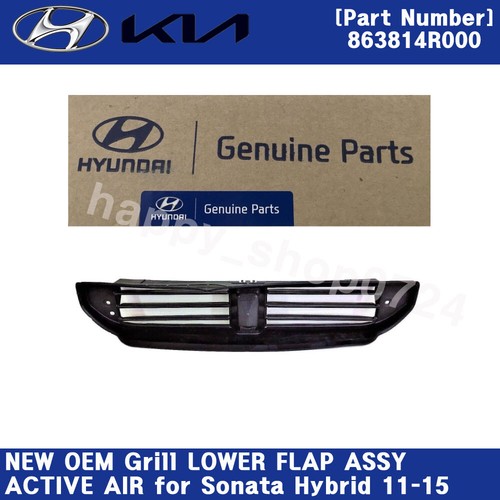New oem grill - grill, flap